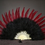 Marabou Fan with Dyed Pheasant Tails