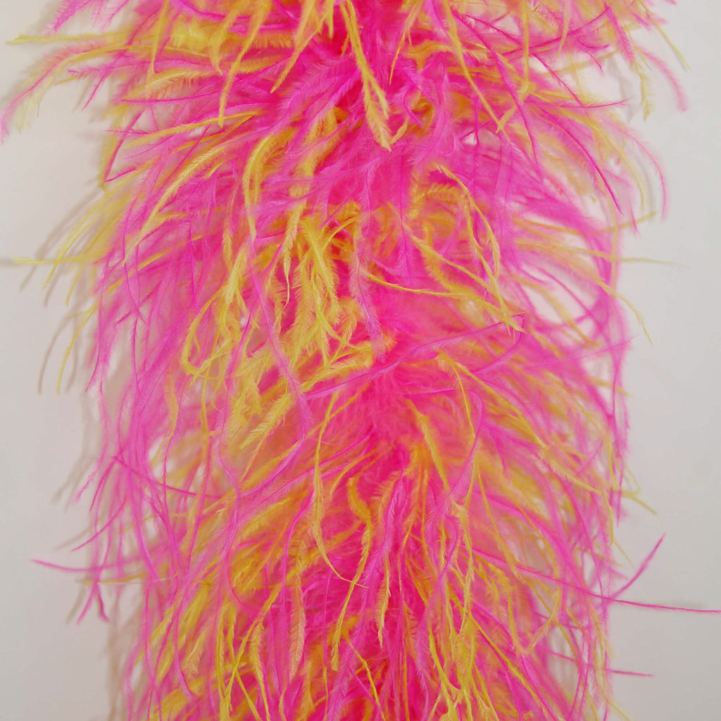 Ostrich Boa - Two Tone