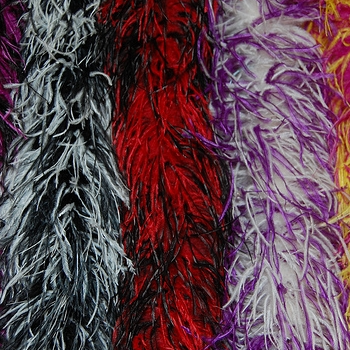 Ostrich Boa - Two Tone