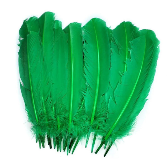 green turkey quills